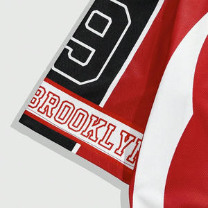 เสื้อยืดเจอร์ซีย์พิมพ์ลายตามสั่งสำหรับผู้ชาย คุณภาพสูง พิมพ์ด้วยเทคนิคซิลค์สกรีน ผ้าคอตตอนวอร์สเต็ด 100% เสื้อยืดสตรีทแวร์ - Product Image 3