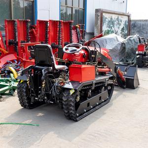 Tracteur à roues 50/80 CV en promotion pour rizières – Équipement agricole léger avec pompe principale intégrée - Product Image 2