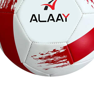 Alaay Ballon de football personnalisé taille 5 Fabrication professionnelle Ballon de football en cuir TPU souple cousu à la machine pour l'entraînement sportif - Product Image 5
