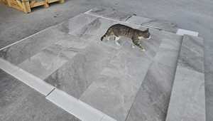 Mármol Gris Atlántico 2026, Acabado Arenado y Cepillado, Antideslizante, 2x40x80cm, Revestimiento para Paredes, Pisos, Piscinas, Dormitorios, Baños y Escaleras - Product Image 6