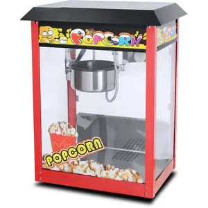 2024 Hot Factory Electric Popcorn Maker Machine Big Capacity Commercial Popcorn Machine For Sale