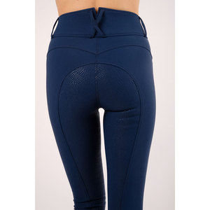 Culotte légère Vêtements équestres sur tissu technique de qualité supérieure Culotte d'équitation en silicone à siège complet Pantalon Jodhpurs - Product Image 4
