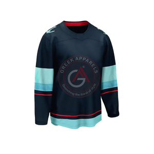 Maillots de hockey sur glace d'équipe personnalisés brodés de qualité supérieure maillots de hockey sur glace de sublimation bon marché personnalisés de nouveau design - Product Image 5