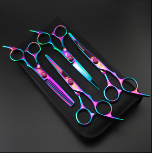 Instruments de beauté, ciseaux professionnels de haute qualité en acier inoxydable, kit pour salon, sûrs et réutilisables - Product Image 3