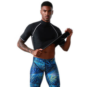 T-shirt de compression anti-éruption cutanée pour homme 2026, séchage rapide, MMA et entraînement physique, haut de sport en gros - Product Image 2
