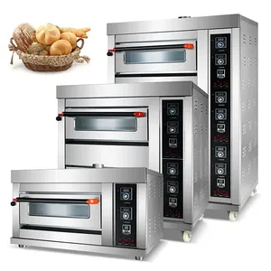 Hot Bán Cao Cấp Hai Sàn Bốn Khay Điện Sàn Lò Nướng Với Điều Khiển Kỹ Thuật Số Trong Màu Đen Titan Facia EDO-2D-4T Đen Italia - Product Image 3