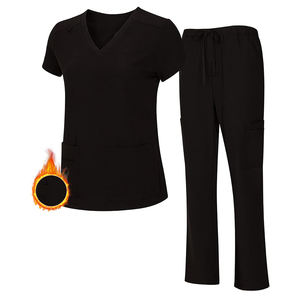 Uniformes d'hôpital unisexes en tissu tissé d'été de haute qualité pour les infirmières et les médecins Uniformes médicaux de salon de beauté - Product Image 1