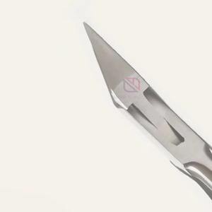 กรรไกรตัดเล็บสแตนเลสคุณภาพสูง |   เครื่องมือเสริมความงามแบบใช้ซ้ำได้ระดับพรีเมียมสำหรับใช้กับนิ้วมือและนิ้วเท้า |   ยี่ห้อจิมีด ซูร์เจียล |   แบรนด์ส่วนตัว - Product Image 6