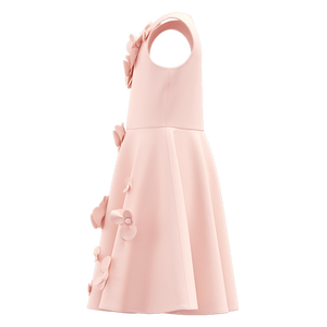 Robe chic à fleurs pour filles pour banquets haut de gamme et fêtes d'occasion spéciale - Product Image 3