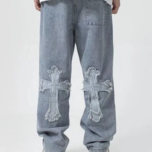 High Street Fashion <b>Mens</b> <b>Jeans</b> Night Club Black <b>White</b> Color Personal Designer Printed <b>Jeans</b> <b>Men</b> Punk Pants <b>Skinny</b> Hip Hop <b>Jeans</b> - Product Image 3