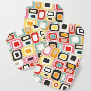Tapis de caboteur de thé de Style persan de haute qualité sous-verres de tapis en vrac classiques avec logo en nacre imprimé design de caboteur élégant - Product Image 5
