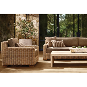 Sofá Modular de Estilo Provenzal con Brazos Ajustables, Personalizable, Muebles de Exterior, Sofá de Jardín para Patio, Precio de Fábrica - Product Image 1