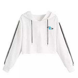Conjunto Deportivo de Alta Calidad 2025, Top Corto y Pantalones Jogger, Conjunto de Dos Piezas con Sudadera con Capucha, Chándal para Mujer - Product Image 1