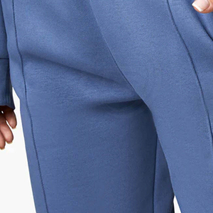 2024 vente en gros femmes haute qualité survêtement pantalon pantalon de survêtement avec poches latérales taille élastique ajuster pantalon de survêtement - Product Image 5