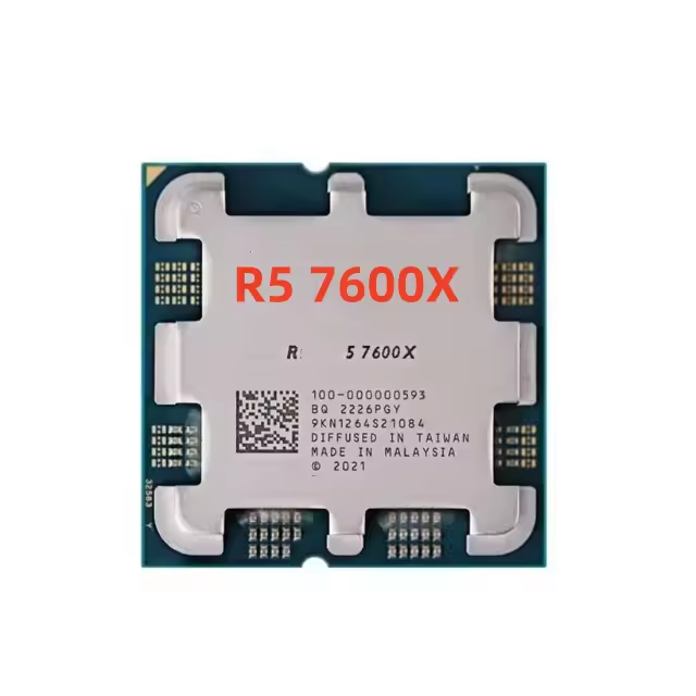 Main Cpu Processor R5 5600g Cpu Scrap R5 5600X 3600 Computer Gamer Wholesale Price 2600 R5 5500 7600x New on Tray Real Stock