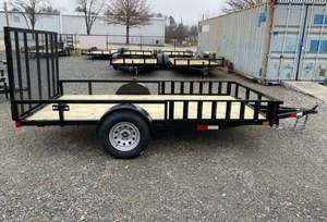Brand New Premium Utility <b>Trailer</b> 5 x 12 Landscape Utility <b>Trailer</b> 3K High Sides Fast and Reliable Delivery - Product Image 4
