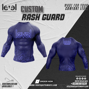 Rashguard MMA pour hommes, respirant, écologique, en Spandex/Nylon, logo personnalisé - Product Image 4