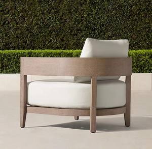 أفضل أريكة خشب الساج مقاومة للماء للشمس للفناء شرفة فيلا اللوبي بيع المصنع مباشرة - Product Image 3