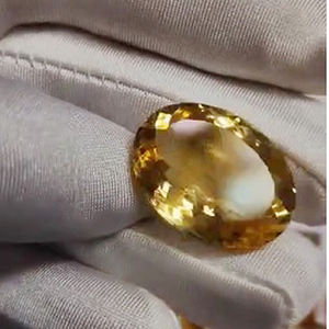 23ชิ้นสีทองธรรมชาติ Citrine 12มม. ถึง23มม. รูปไข่สี่เหลี่ยมผืนผ้า Facet 399 CTS Lot iroc ขายอัญมณีคุณภาพเรา $264สำหรับทุกคน - Product Image 2