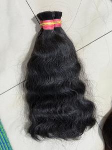 Venta al por mayor de mechones de cabello indio rizado virgen de alta calidad doble dibujado sin procesar cutícula alineada 100% cabello humano - Product Image 5