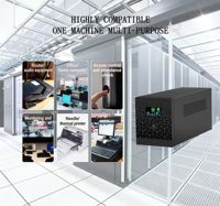 Baterai Siaga 2000VA 12V 9Ah 220V 1200W AVR Catu Daya Cadangan untuk Perlindungan Peralatan PC Kantor Desktop