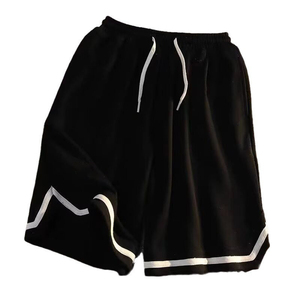 กางเกงขาสั้นบาสเก็ตบอลแบบอเมริกันกางเกงขาสั้น32ทีมพร้อมการปักขนาดใหญ่พิเศษ - Product Image 2