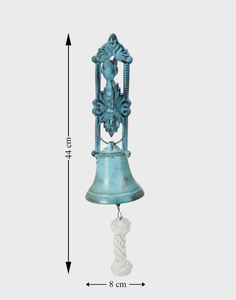 Sonnette de porte suspendue en métal de luxe pour la décoration extérieure de la maison décoration de jardin de ferme fabriquée en Inde quantité en vrac en gros - Product Image 4