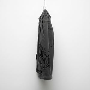 Shorts en molleton de coton pour hommes, poids lourd, écologiques, respirants, streetwear, coupe ample, couleur unie, pantalon de sport décontracté, vente en gros - Product Image 3