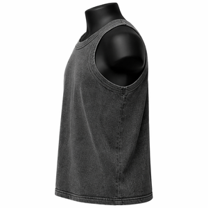 Camisetas sin mangas con logotipo personalizado, 160g, para gimnasio, tallas grandes, de algodón, color liso, ecológicas, transpirables, con cuello redondo, para hombre, camisetas deportivas, ropa de fitness - Product Image 4