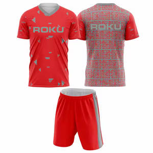 ชุดยูนิฟอร์มฮ็อกกี้น้ำแข็งของผู้ชายผ้าโพลีเอสเตอร์เป็นมิตรต่อสิ่งแวดล้อมป้องกันแบคทีเรียผลิต100% โรงงาน - Product Image 2