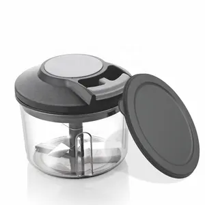Kitchen Tool Salad Mini Commercial Manual Food Processor Stainless Steel Vegetable Garlic Cutter Chopper For Veggie Cutting