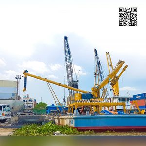 Des machines de déchargement de ciment mobiles de haute qualité sont installées sur le pont du navire, avec une capacité de 50 à 500 tonnes/heure. - Product Image 4