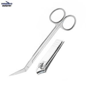 Tijeras para Uñas de los Pies, Cortaúñas de Acero Inoxidable con Hoja Afilada, Mango Recto de Alcance Extra Largo, Pedicura, Quiropráctica, Belleza - Product Image 1