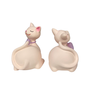 Haute qualité grande M & L Statue chats Figurine résine Animal modèle élégant Anime thème décoration de la maison usine directe en gros - Product Image 5