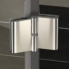 LACONICA Fourniture d'usine moderne Poignée en acier inoxydable Boîtier de salle de bain Charnière sans cadre en verre trempé Salle de douche 5 ans - Product Image 4
