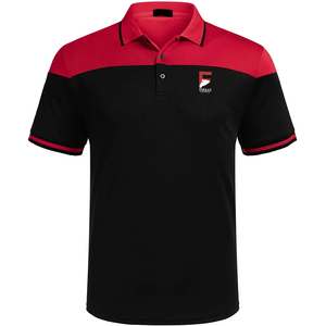 Camiseta Deportiva de Manga Corta con Cuello Redondo para Hombre, Talla Grande, de la Mejor Calidad Fizzan, Personalizada, de Poliéster y Algodón Sólidos, Bordada - Product Image 4