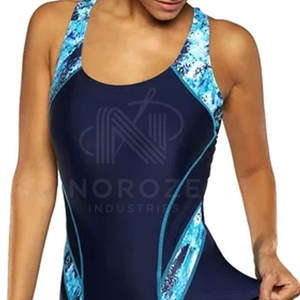 Venta directa de fábrica Traje de baño de color sólido Traje de baño de mujer hecho a medida para talla adulta - Product Image 6