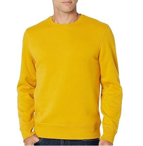 Sudaderas de Invierno Lisas Teñidas y Estampadas Personalizadas 100% Algodón, Colores Personalizados, Ropa para Hombre, Cuello Redondo, Manga Larga, Corte Regular - Product Image 1