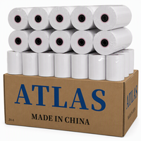 Rouleaux de papier thermique pour réseau de magasins de proximité 3 1/8 x 230 pieds sans BPA, papier pour mini-caisse enregistreuse TPV, restockage national en gros
