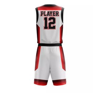 Uniformes de baloncesto de diseño personalizado OEM Material de verano transpirable Tallas grandes Embalaje personalizado para la venta al por mayor - Product Image 6