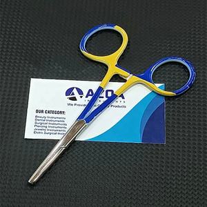 Pince de pêche en acier inoxydable de haute qualité, motif drapeau suédois, avec verrouillage pour un retrait facile des hameçons et un contrôle optimal de la ligne - Product Image 1