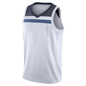 Maillot de basket-ball personnalisé de qualité supérieure pour unisexe, taille plus, 100% polyester, tissu respirant et évacuant l'humidité - Product Image 2