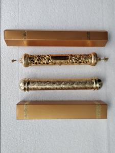 Invitaciones de Pergamino Real en Caja de Madera con Tubos de Pergamino Grabados con Láser para Diseñadores de Invitaciones de Pergamino para Reventa - Product Image 3