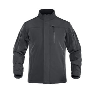 Ropa Táctica al por Mayor, Personalizada con Estampado, para Caza, Resistente al Viento y al Frío, con Cierre Impermeable, Chaqueta Softshell para Hombre, Pedidos Pequeños - Product Image 1