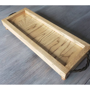 Bandeja de madera para servir de la mejor calidad, forma larga con asa, bandeja de cena de estilo Vintage, cocina casera, platos únicos para servir, nuevo diseño - Product Image 1