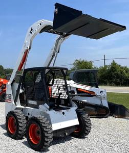 Cargadora de ruedas Bobcat S160 usada original para la venta/3 Ton Skid Steer en stock listo para el envío y muy barato - Product Image 5