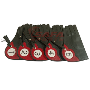 Venta al por mayor de calidad superior personalizable 30cm estilo árabe cetrería guante numeración logotipo impreso para la caza - Product Image 1