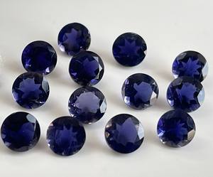 ไอโอไลต์ธรรมชาติทรงกลม 6 มม. เจียระไนเหลี่ยม - ไอโอไลต์ทรงกลมเจียระไนแบบหลวม - Product Image 1