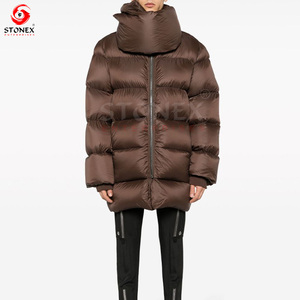 Custom Wholesale Hot Selling Custom Winter Warm Puffer <b>Jacket</b> Full Sleeve Bubbles Puffer <b>Jackets</b> for <b>Men</b> - Product Image 6