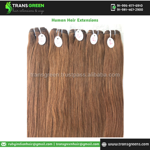 El mejor fabricante de la India de 100% extensiones de cabello de color no #6 alineadas con cutícula Virgen sin procesar al por mayor cutícula alineada - Product Image 5